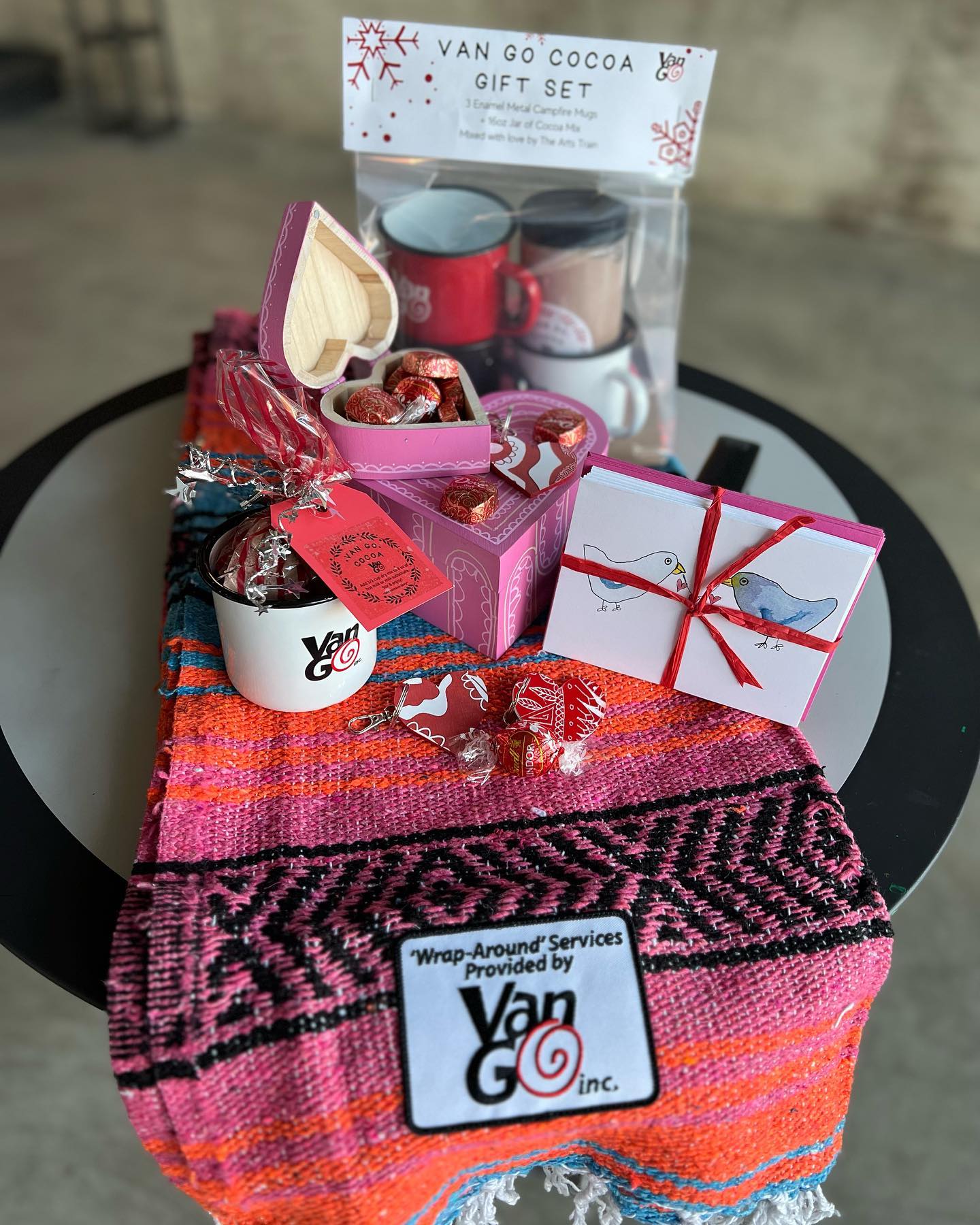 "Wrap Around" Knit Blanket