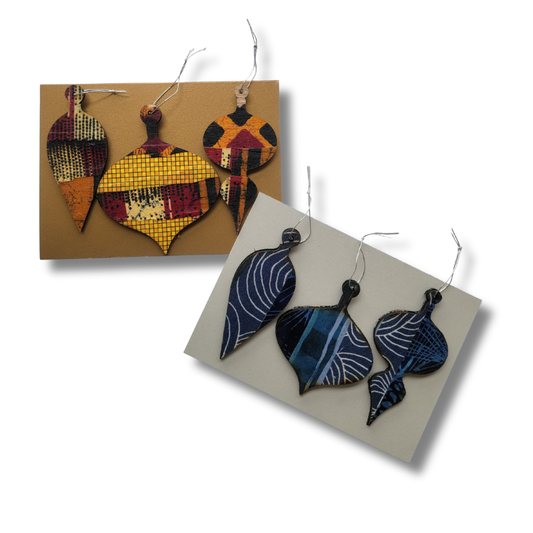 Vintage-style Ornament Trio