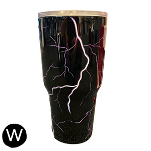 Painted Stainless Tumbler with Lid
