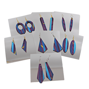 Cut Paper Earrings
