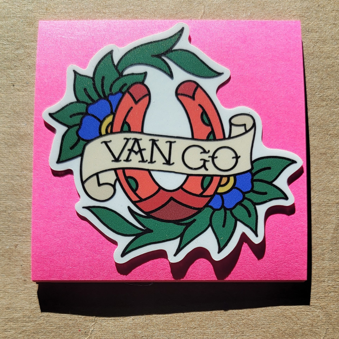 Die-Cut Vinyl Tattoo Stickers