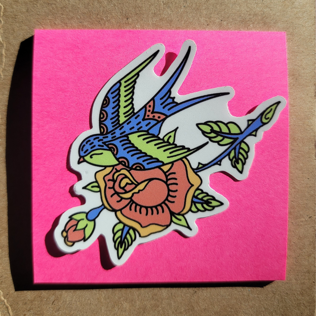 Die-Cut Vinyl Tattoo Stickers