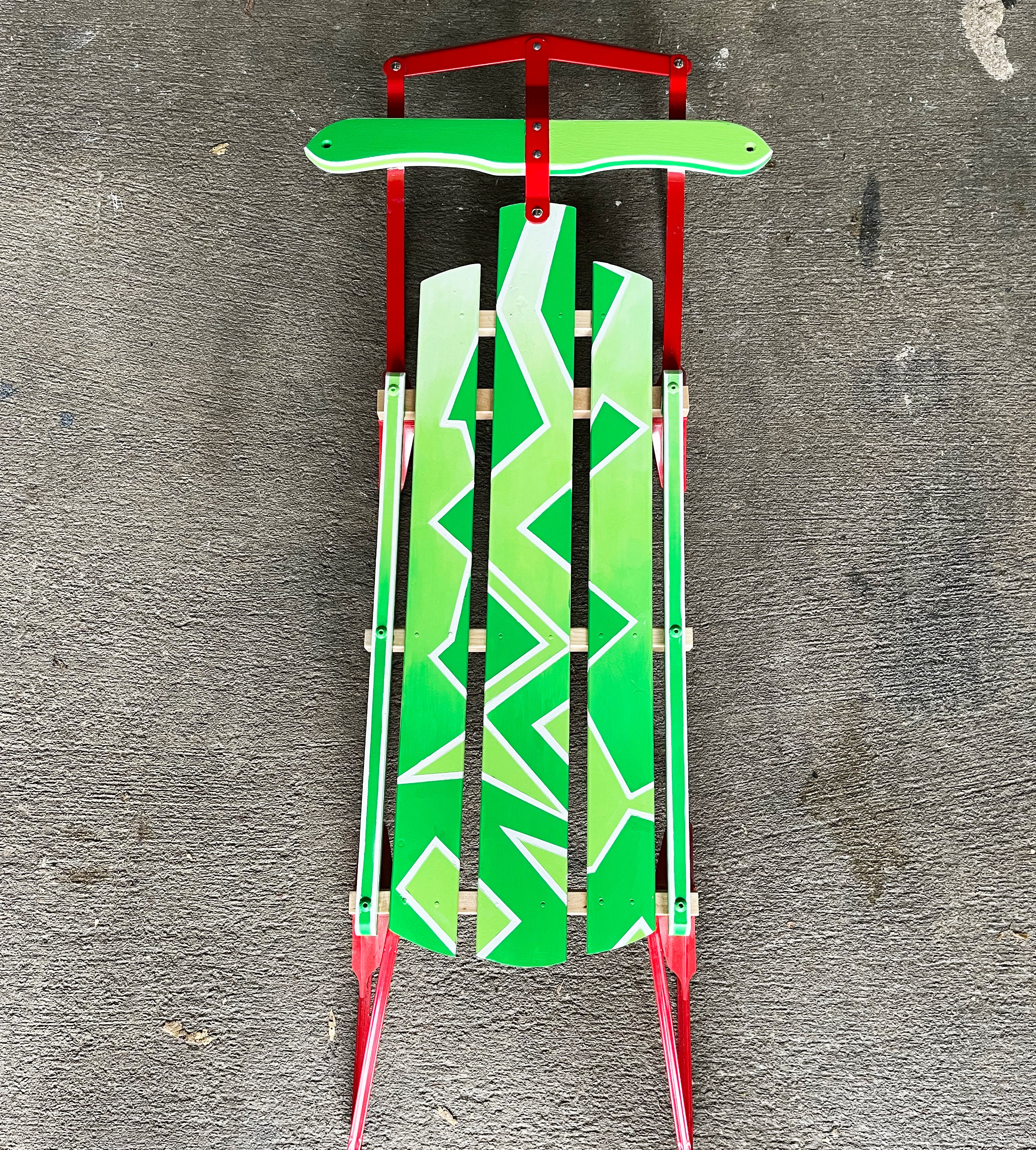 Painted Sleds