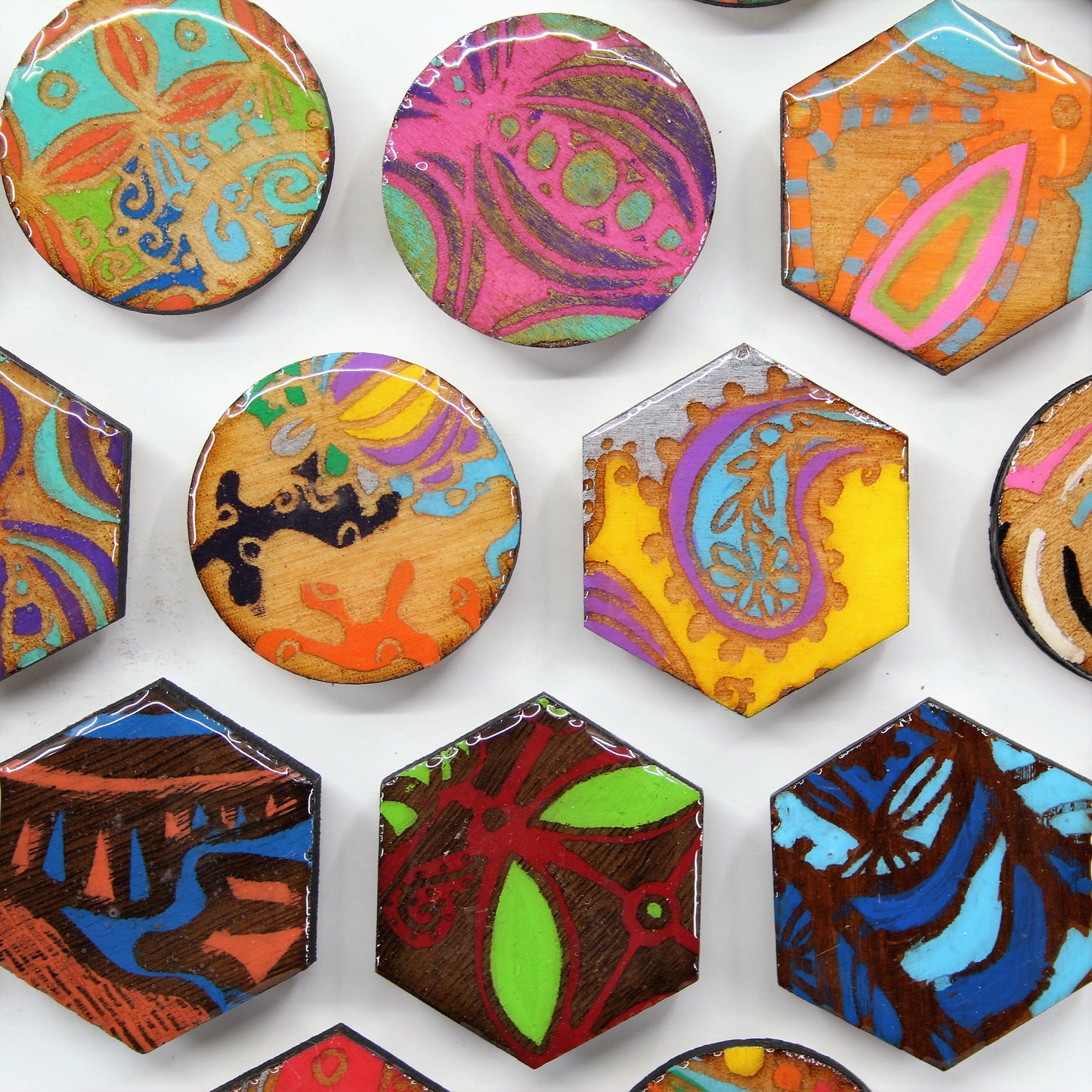 Assorted Wooden Magnet