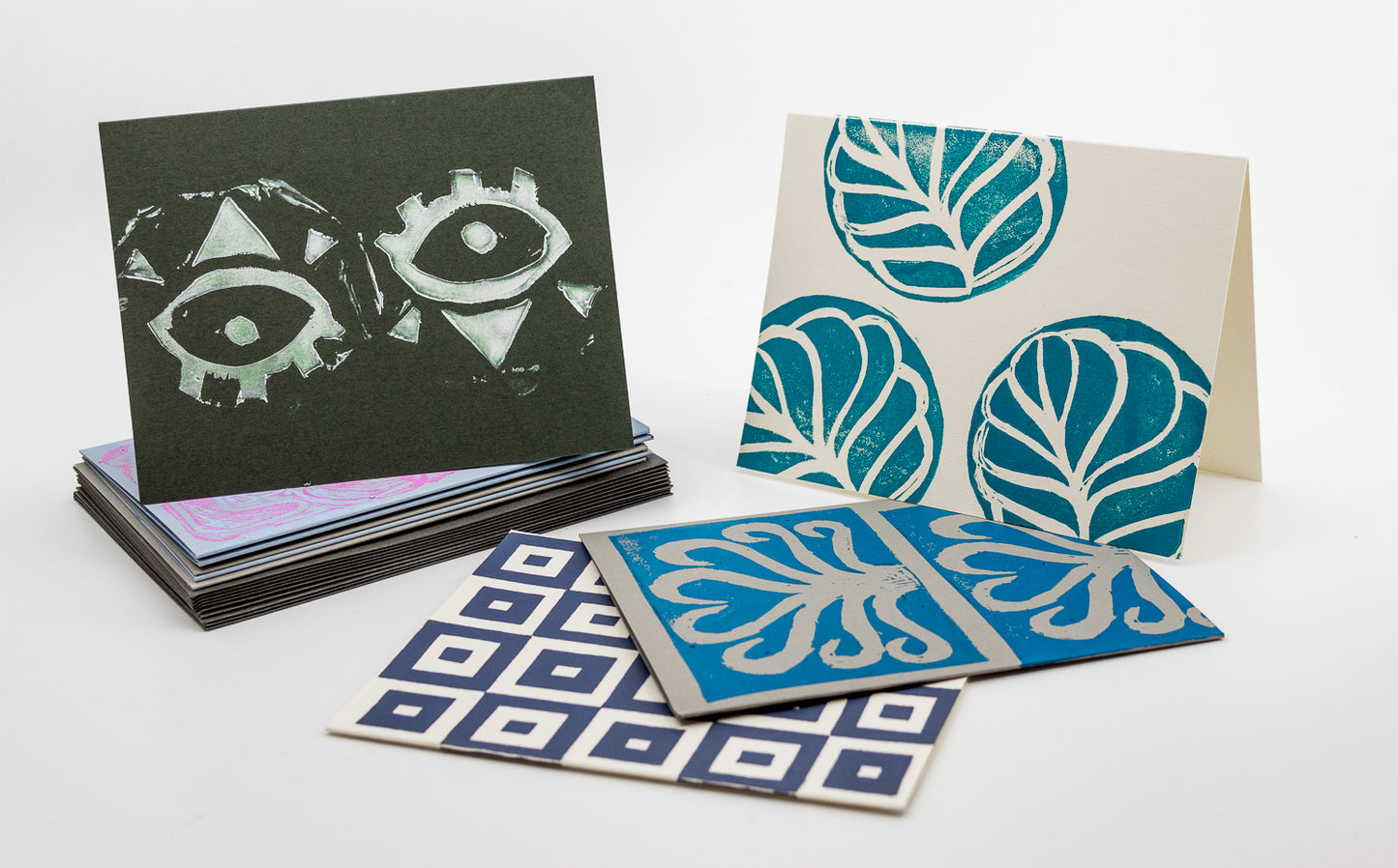 Screen-printed Card Pack Assortment